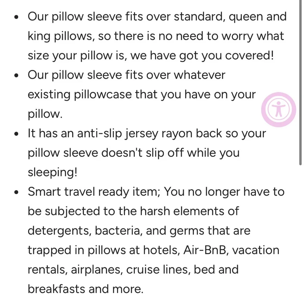 Silked Satin Pillow Sleeve Silver